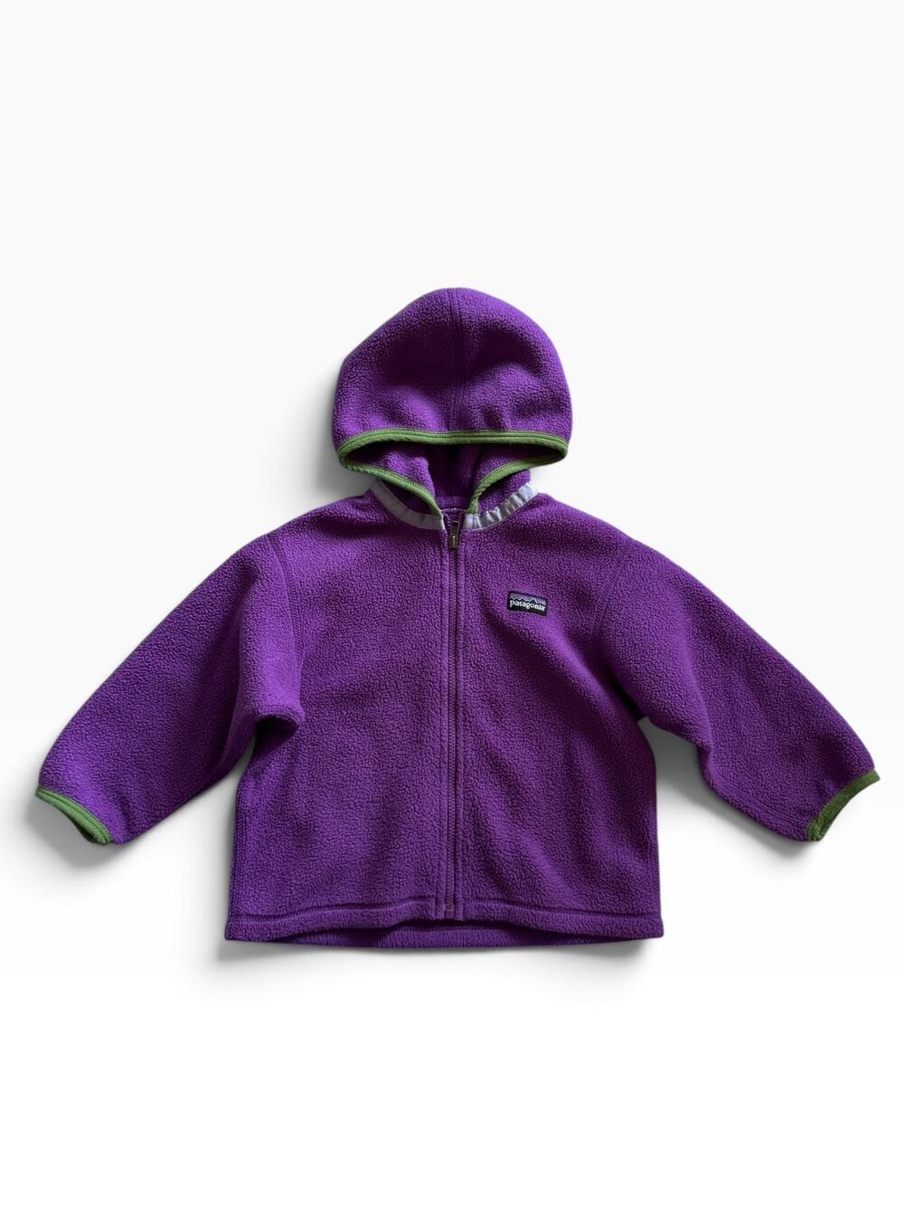 Patagonia purple fleece jacket